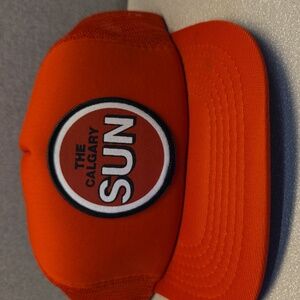 CALGARY SUN Red and White Trucker Hat